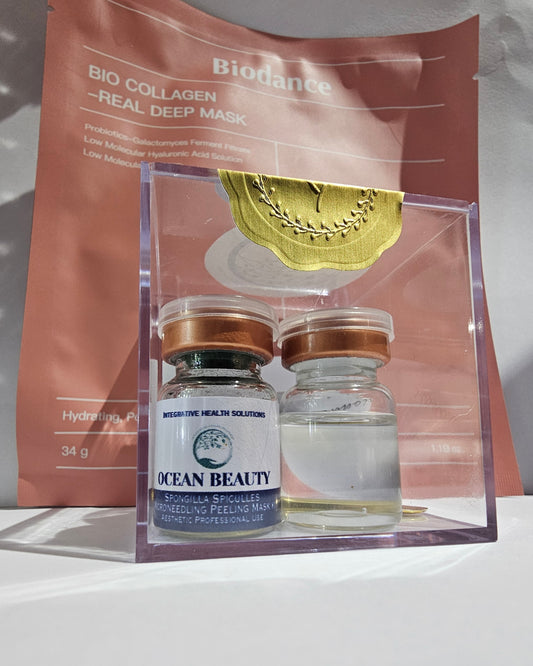 Spongilla Spiculle Microneedling  + Biodance Collagen Mask Combo