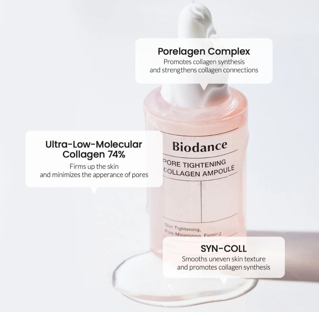 Biodance - Pore Tightening Collagen Ampoule - 30ml