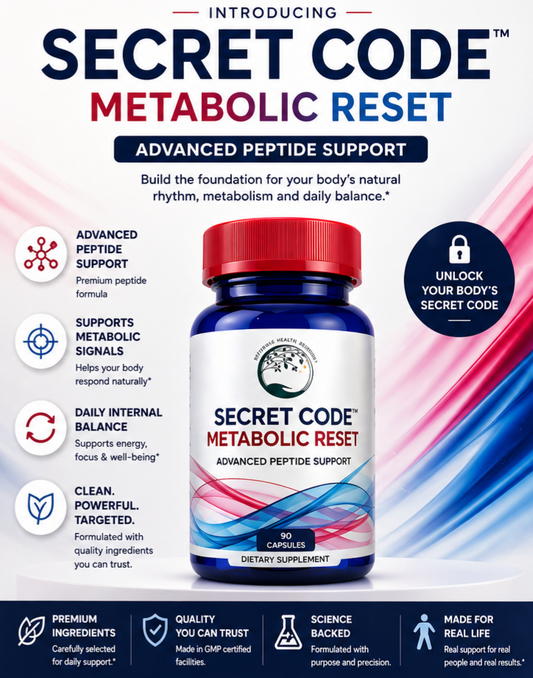Secret Code Peptide Booster Pro - 90 Capsules