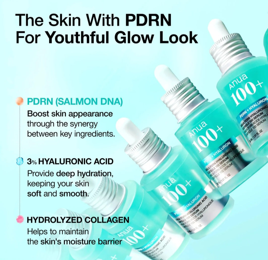 Anua - PDRN HYALURONIC ACID CAPSULE SERUM 100+